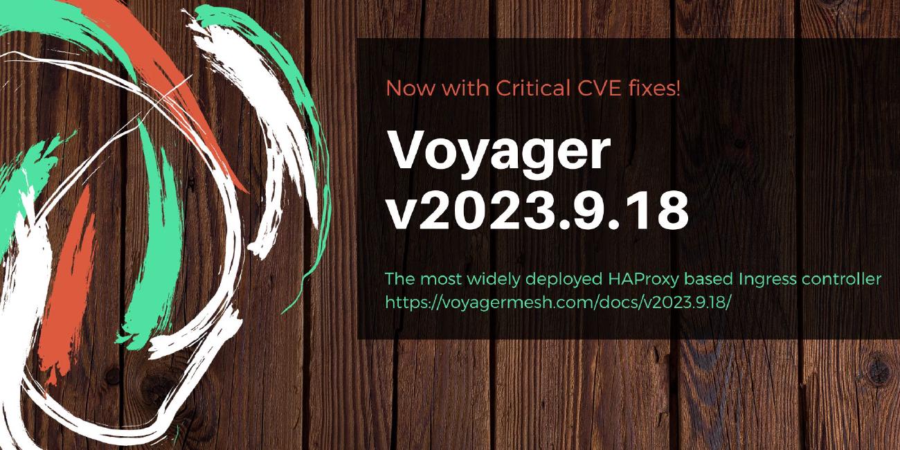 Announcing Voyager v2023.9.18