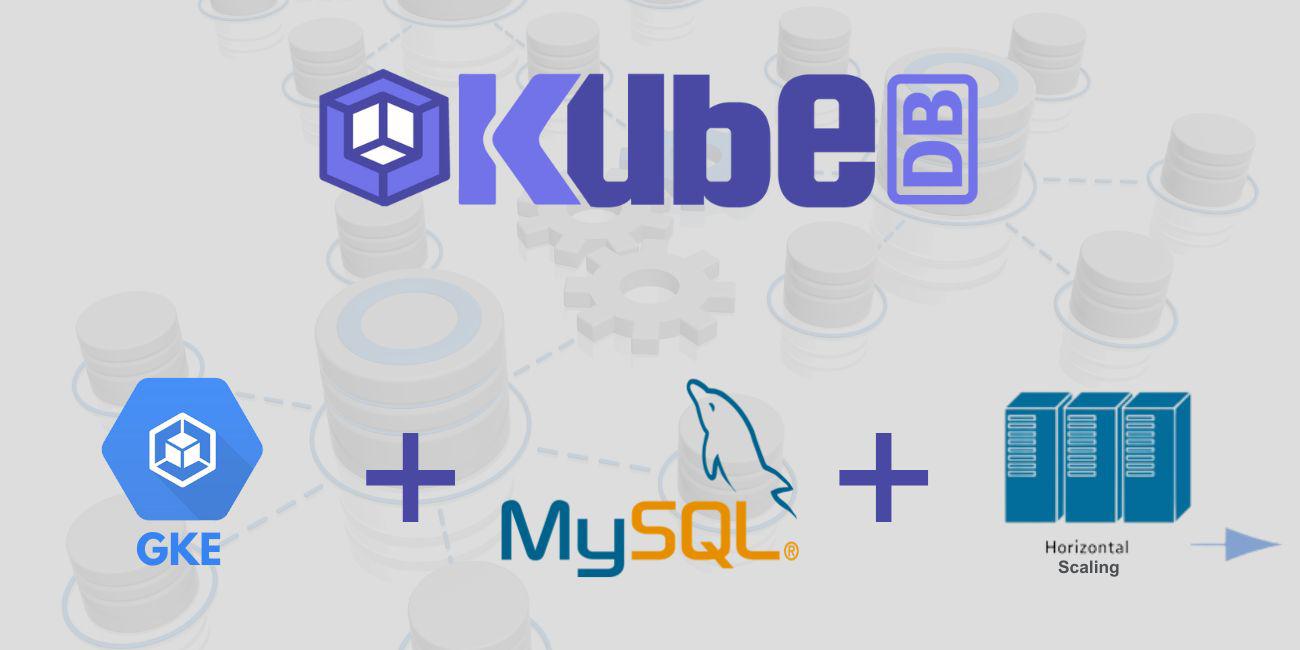 Horizontal Scaling of MySQL Cluster in Google Kubernetes Engine (GKE)