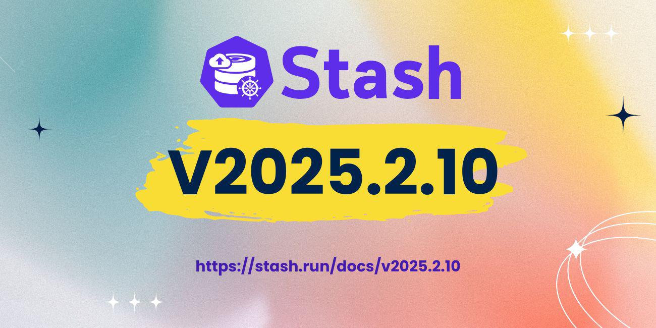 Introducing Stash v2025.2.10