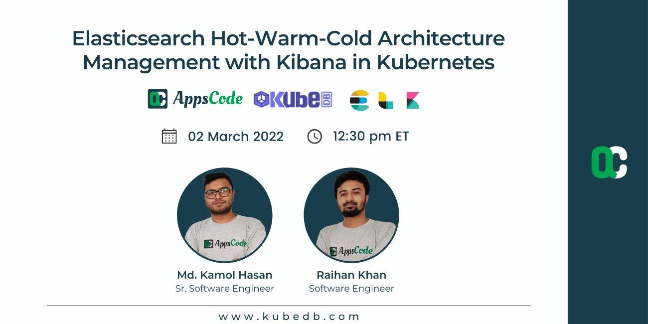 Elasticsearch Hot-Warm-Cold Architecture Management with Kibana in Kubernetes