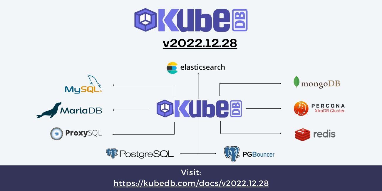 Announcing KubeDB v2022.12.28