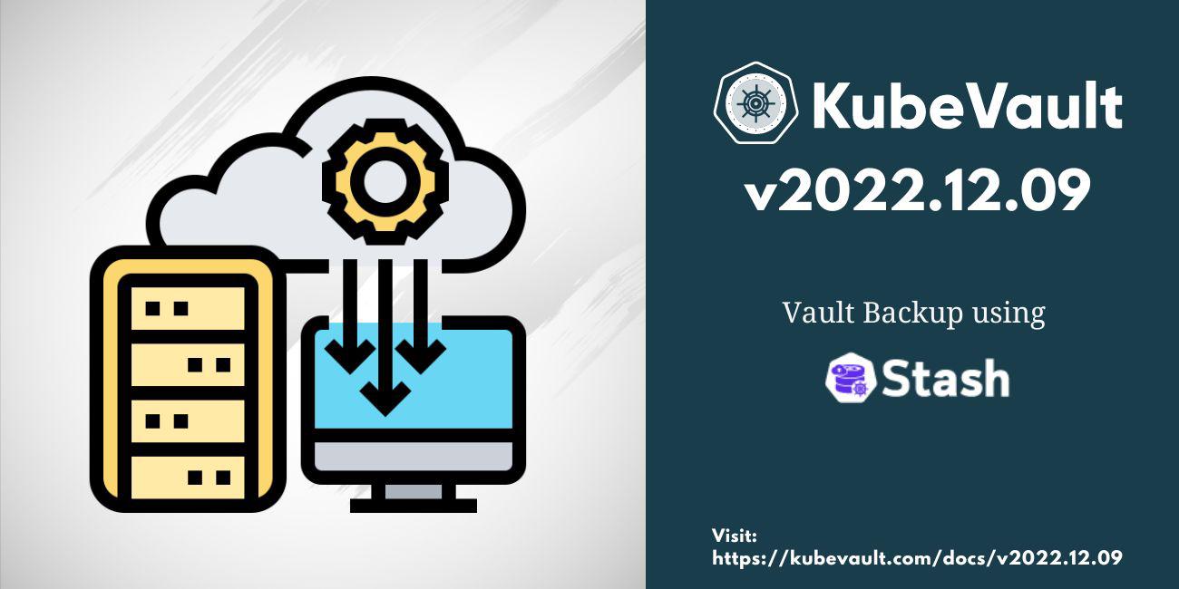 Introducing KubeVault v2022.12.09