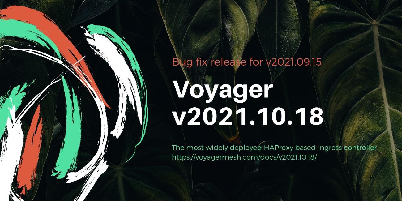 Announcing Voyager v2021.10.18